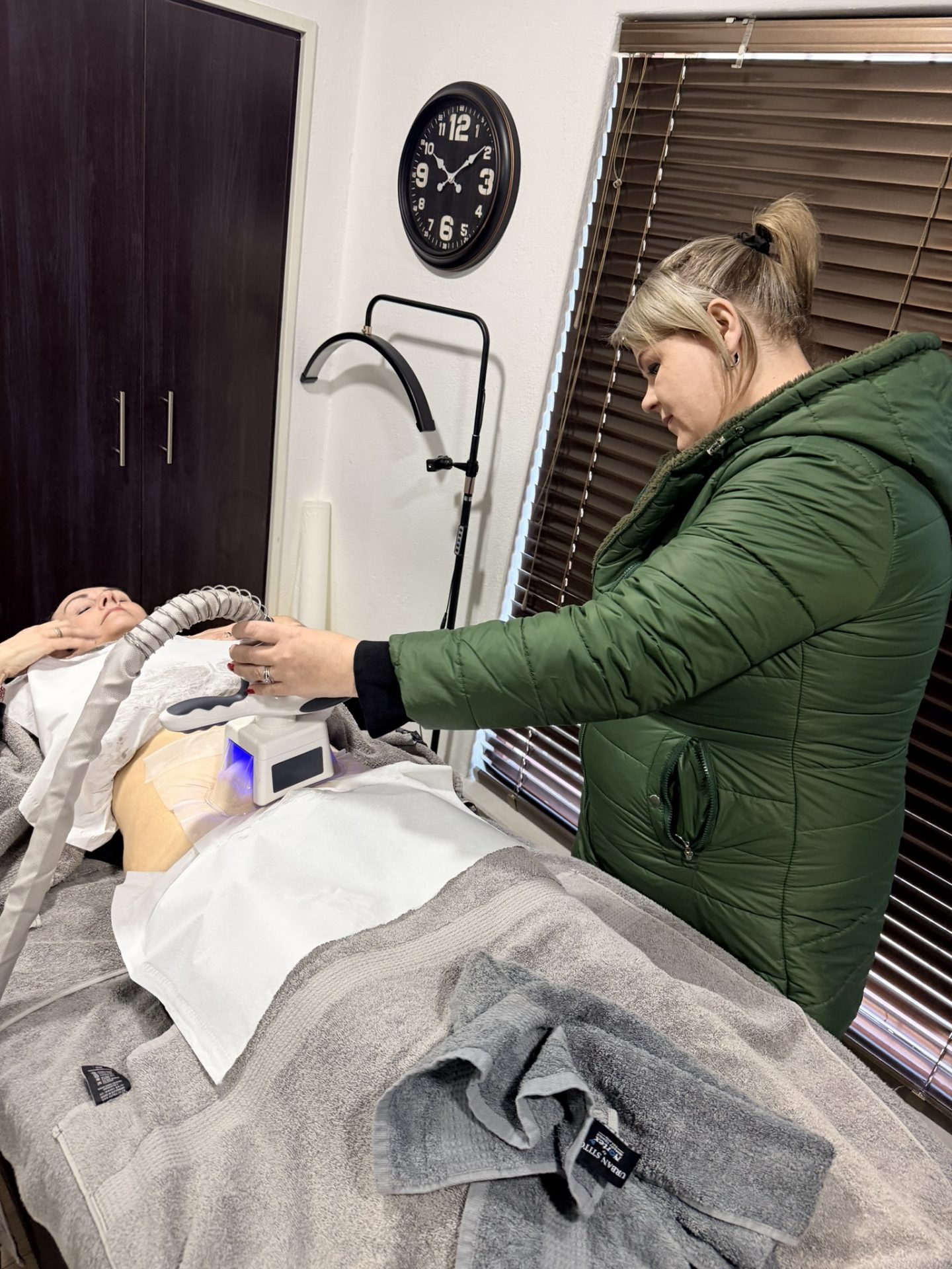 Practical aesthetic machine training with live model in South Africa