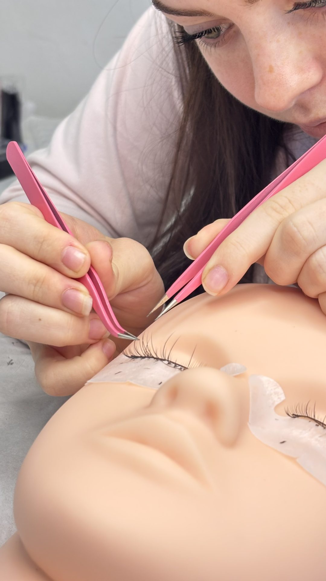 NDI Aesthetics Classic Lash Extensions training environment in Kuils River Cape Town