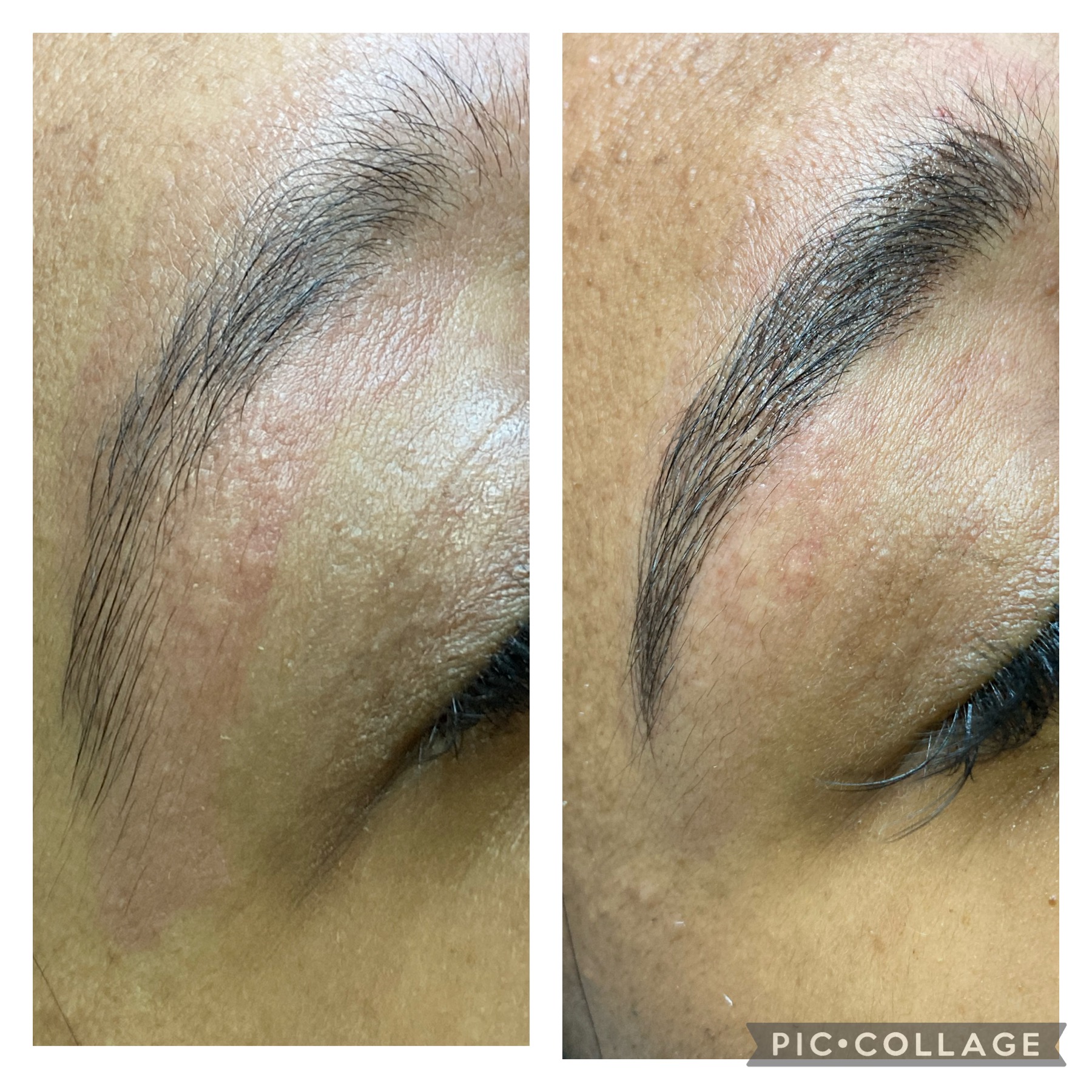 Brow tint and wax treatment in Kuils River Cape Town
